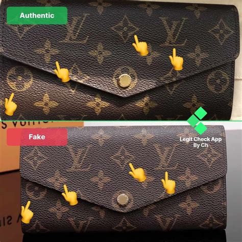 authentic louis vuitton wallet how to tell|louis vuitton wallet monogram.